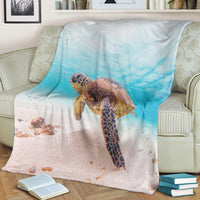 Hawaiian Ocean Picture Premium Blankets - AH - Polynesian Pride