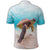 Hawaiian Ocean Picture Polo Shirt - Polynesian Pride