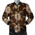 Hawaiian Old School Turtle Bomber Jacket - AH Black Unisex - Polynesian Pride