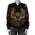 Hawaiian Owl Hibiscus Plumeria Polynesian Bomber Jacket - Gold - AH - Polynesian Pride