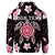 Custom Hawaiian Pinky Turtle Plumeria Hoodie - Polynesian Pride