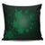 Hawaiian Plumeria Hibiscus Turtle Under Sea Polynesian Pillow Covers Green AH Pillow Covers Black - Polynesian Pride