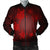 Hawaiian Plumeria Hibiscus Turtle Under Sea Polynesian Bomber Jacket Red AH Black Unisex - Polynesian Pride