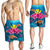 Hawaiian Plumeria Kanaka Turtle Sea Polynesian Men's Shorts - AH - Polynesian Pride