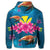 Hawaiian Plumeria Kanaka Turtle Sea Polynesian Hoodie - Polynesian Pride