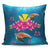 Hawaiian Plumeria Kanaka Turtle Sea Polynesian Pillow Covers - AH Pillow Covers Black - Polynesian Pride