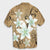 Hawaiian Plumeria Polynesian Hawaiian Shirt - Gold - AH - Polynesian Pride