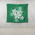 Hawaiian Plumeria Polynesian Tapestry - Green - AH - Polynesian Pride