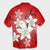 Hawaiian Plumeria Polynesian Hawaiian Shirt - Red - AH - Polynesian Pride