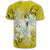 Hawaiian Plumeria Polynesian T Shirt Yellow AH - Polynesian Pride