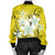 Hawaiian Plumeria Polynesian Bomber Jacket - Yellow - AH - Polynesian Pride