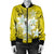 Hawaiian Plumeria Polynesian Bomber Jacket - Yellow - AH - Polynesian Pride