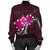 Hawaiian Plumeria Polynesian Pink Bomber Jacket - AH - Polynesian Pride