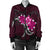 Hawaiian Plumeria Polynesian Pink Bomber Jacket - AH - Polynesian Pride