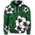 Hawaiian Plumeria Tribal Polynesian Hoodie Green - Polynesian Pride