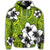 Hawaiian Plumeria Tribe Yellow Green Polynesian Hoodie - Polynesian Pride