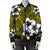 Hawaiian Plumeria Tribe Yellow Polynesian Bomber Jacket AH - Polynesian Pride