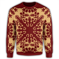 Hawaiian Quilt Vintage Sweatshirt - AH - Polynesian Pride
