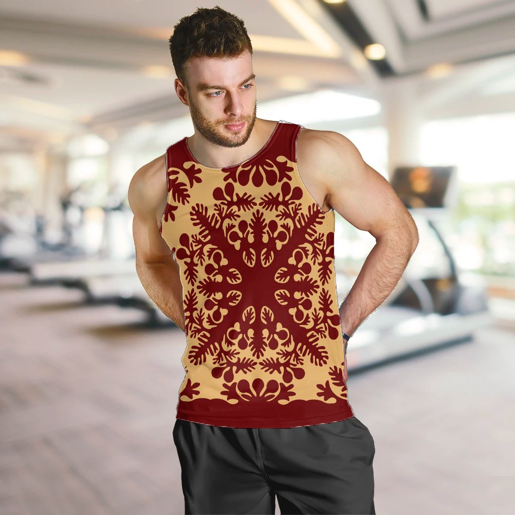 Hawaiian Quilt Vintage Tank Top - AH - Polynesian Pride
