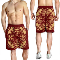 Hawaiian Quilt Vintage Men's Shorts - AH - Polynesian Pride