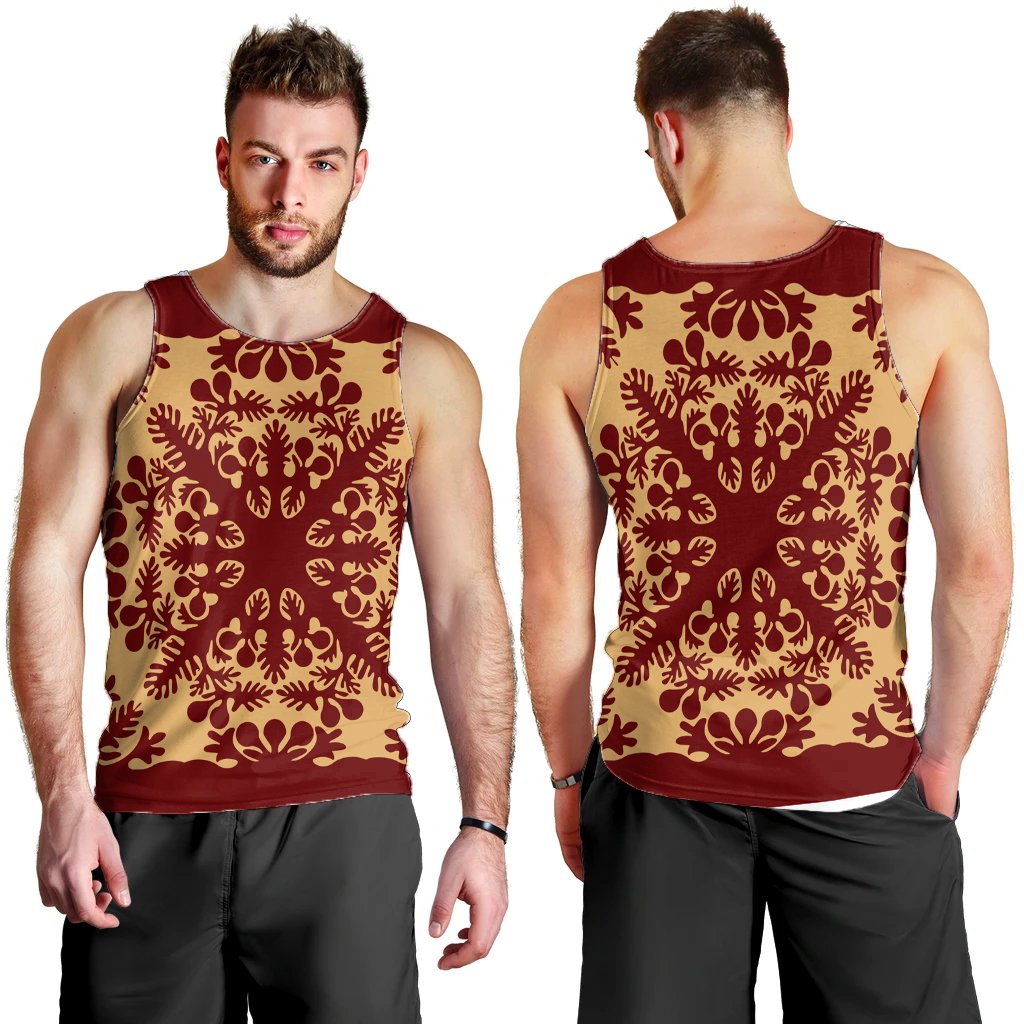 Hawaiian Quilt Vintage Tank Top - AH - Polynesian Pride