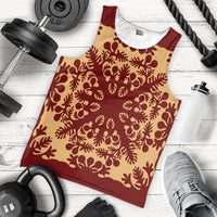 Hawaiian Quilt Vintage Tank Top - AH - Polynesian Pride
