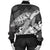 Hawaiian Sample Turtle Plumeria Bomber Jacket - AH - Polynesian Pride