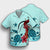 Hawaiian Sea Turtle Hibiscus Brilliant Polynesian Hawaiian Shirt - AH - Polynesian Pride