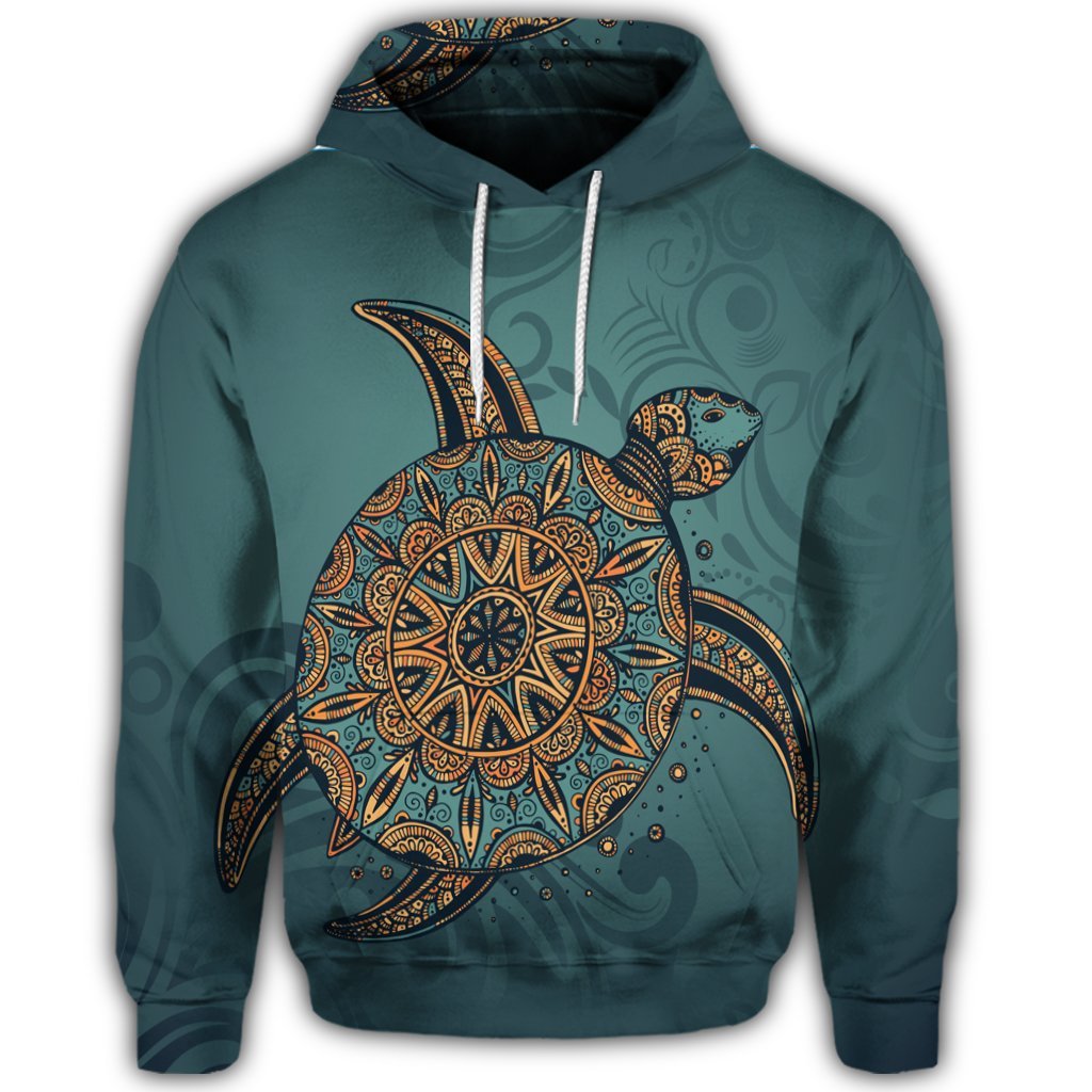 Hawaiian Skillful Turtle Polynesian Hoodie - Polynesian Pride