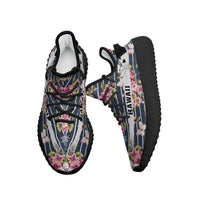 Hawaiian Sneakers YZ Tropical Butterfly Pink - Polynesian Pride