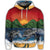 Hawaiian Sunset Ocean Turtle Hoodie - Polynesian Pride