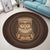 Hawaiian Tiki Round Carpet AH - Polynesian Pride