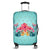 Hawaiian Tropical Strelitzia Hibiscus Plumeria Centre Luggage Covers - AH Black - Polynesian Pride