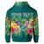 Custom Hawaiian Tropical Strelitzia Plumeria Orchids Hibiscus Polynesian Hoodie - Polynesian Pride