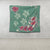 Hawaiian Turtle And Colorful Hibiscus Polynesian Tapestry - AH - Polynesian Pride