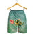 Hawaiian Turtle And Hibiscus Polynesian Men's Shorts - AH - Polynesian Pride