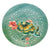 Hawaiian Turtle And Hibiscus Polynesian Round Carpet - AH Round Carpet Luxurious Plush - Polynesian Pride