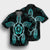 Hawaiian Turtle And Hibiscus Polynesian Hawaiian Shirt Turquoise - AH - Polynesian Pride