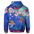 Custom Hawaiian Turtle and Plumeria Pattern Polynesian Hoodie - Polynesian Pride