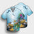 Hawaiian Turtle Dolphin In The Ocean Polynesian Hawaiian Shirt - AH - Polynesian Pride