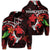 Custom Hawaiian Turtle Hibiscus and Plumeria Flower Polynesian Hoodie Unisex Art - Polynesian Pride