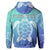 Custom Hawaiian Turtle In The Sea Polynesian Hoodie - Polynesian Pride