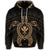 Hawaiian Turtle Kanaka Polynesian Hoodie Gold - Polynesian Pride