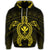 Hawaiian Turtle Kanaka Polynesian Hoodie Yellow - Polynesian Pride