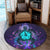 Hawaiian Turtle Mystery Polynesian Round Carpet - AH - Polynesian Pride