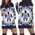 Hawaiian Turtle Pattern Hoodie Dress - AH Black - Polynesian Pride