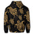 Hawaiian Turtle Pattern Golden Hoodie - Polynesian Pride