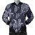 Hawaiian Turtle Pattern Wonderfull Bomber Jacket - AH Black Unisex - Polynesian Pride