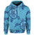 Custom Hawaiian Turtle Plumeria Hoodie - Polynesian Pride