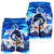 Hawaiian Turtle Plumeria Coconut Tree Polynesian Men's Shorts Blue - AH - Polynesian Pride